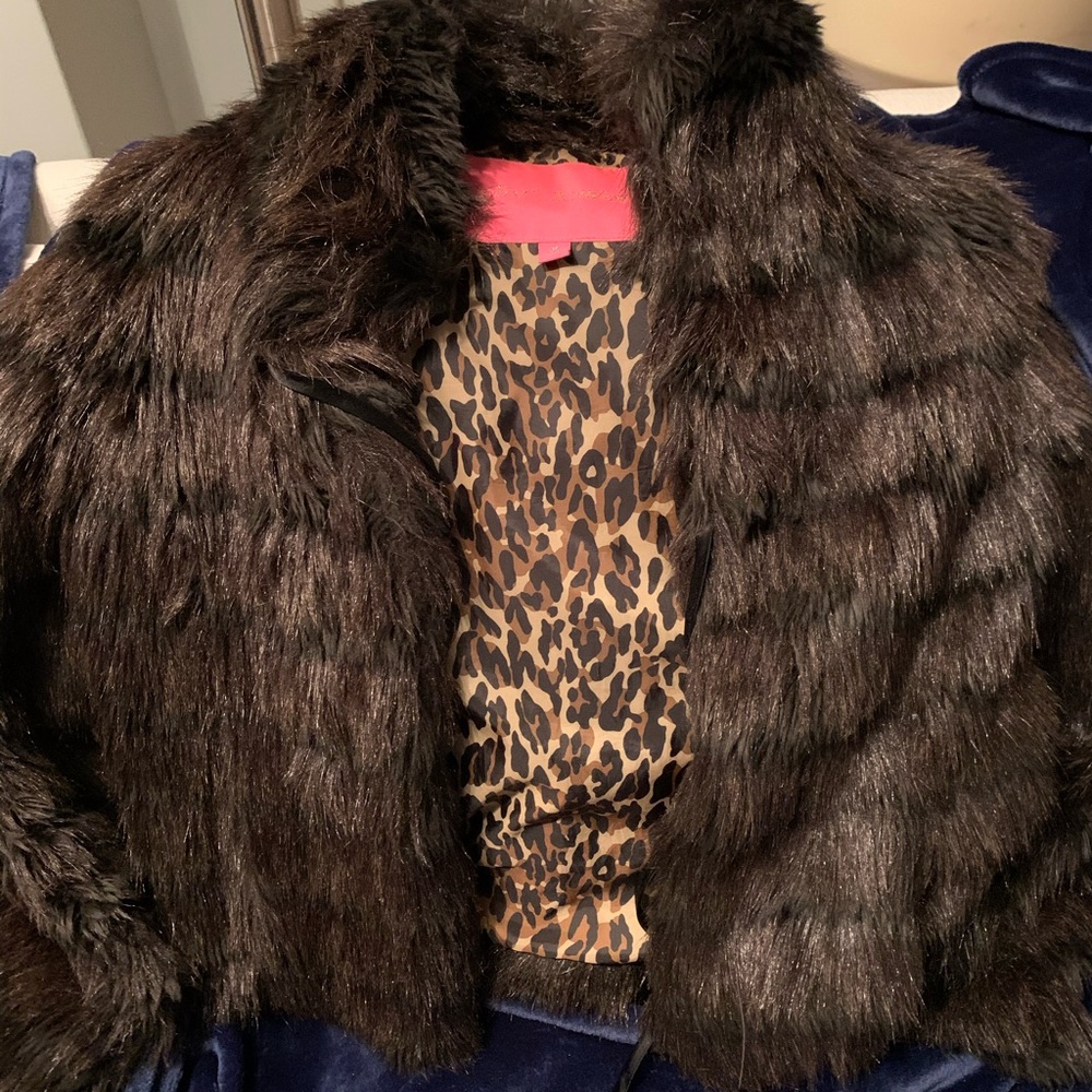 Vintage Betsy Johnson Brown Jacket